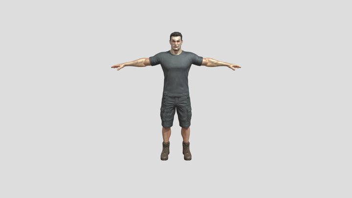 T-Pose Model 3D Model