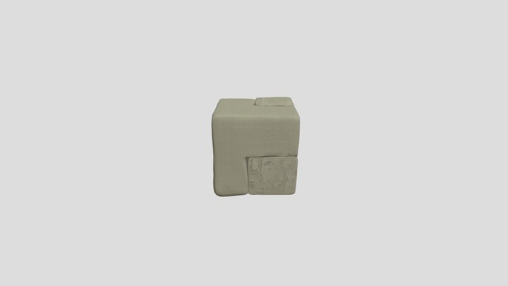 CUBO 00 TIPO CHILLIDA 3D Model