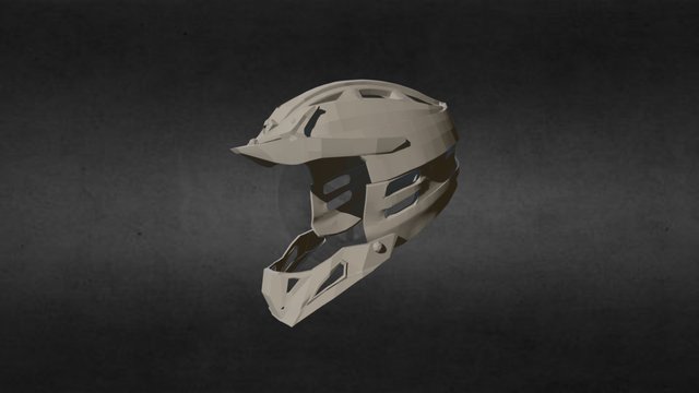 LacrosseHelmet 3D Model