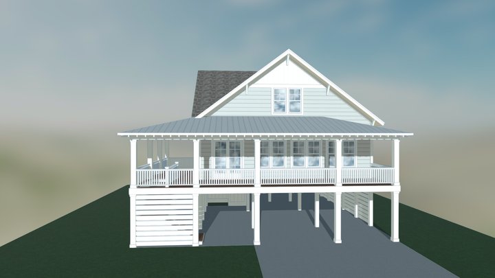Rose Bay Cottage 3D Model