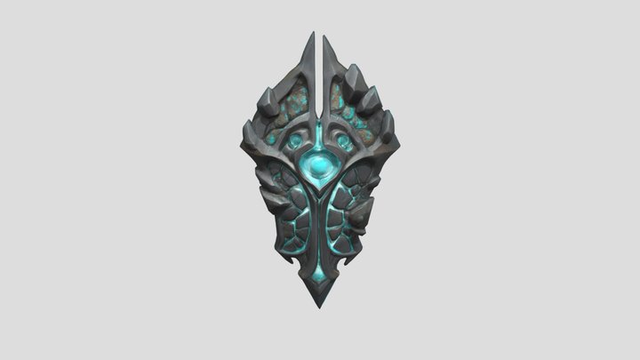 Mystic Guardian Shield 3D Model