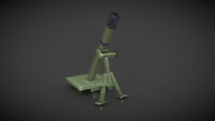 2B14 Podnos 3D Model