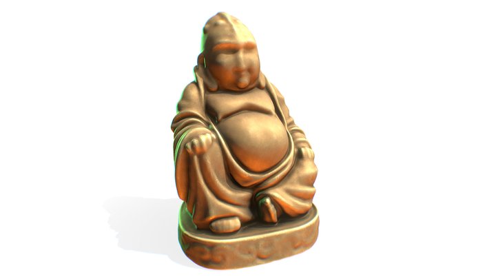 ブダ Alien Budha Statue ブダ 3D Model