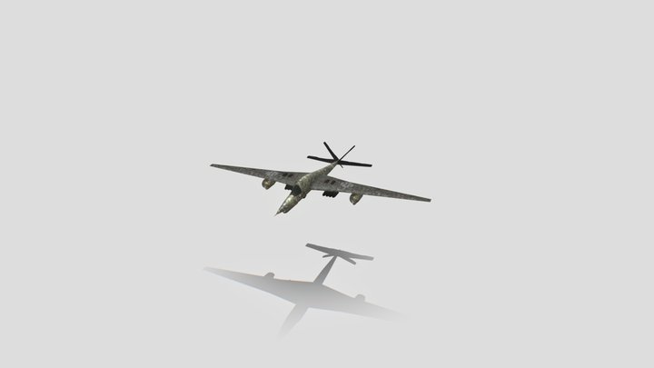 Junkers Ju 197 "Jagdflugzeug" (Dive Bomber) 3D Model