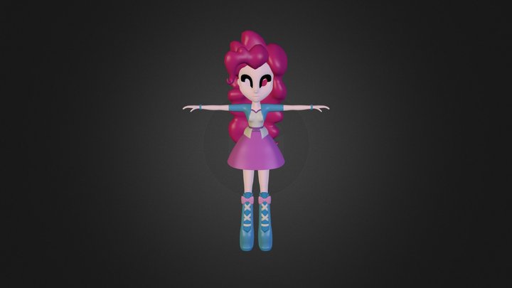 Pinkie Pie - EG RR 3D Model