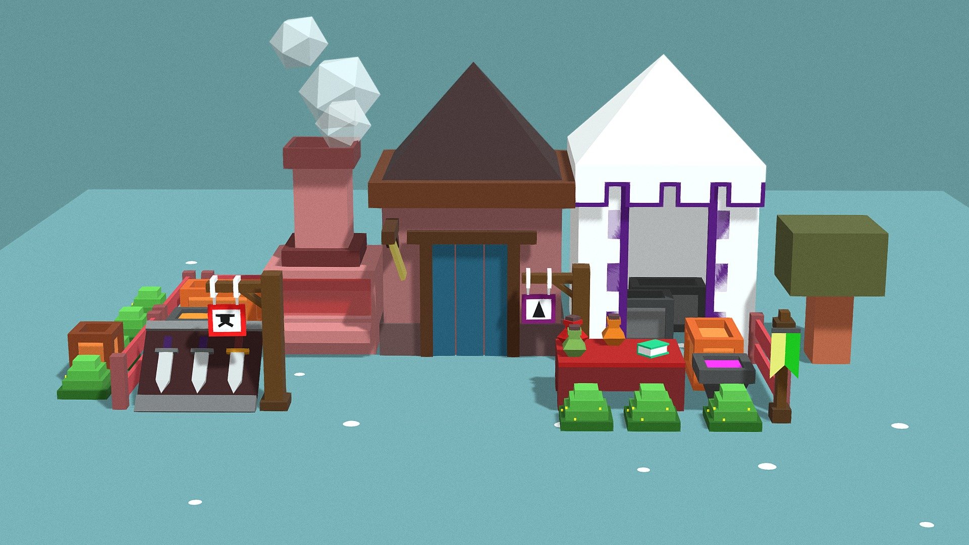 Snow Grocery Store