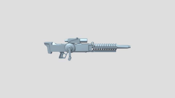 New Vegas Gauss Rifle 3D Model