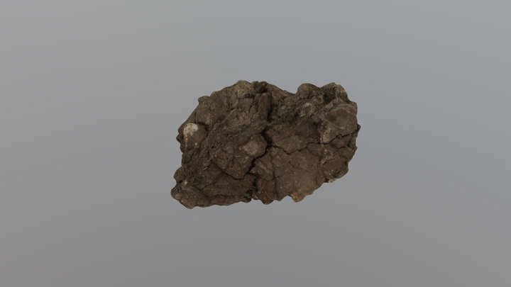 Angular Blocky 3D Model