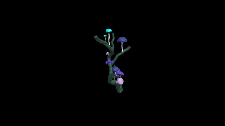tree trippy 3D Model