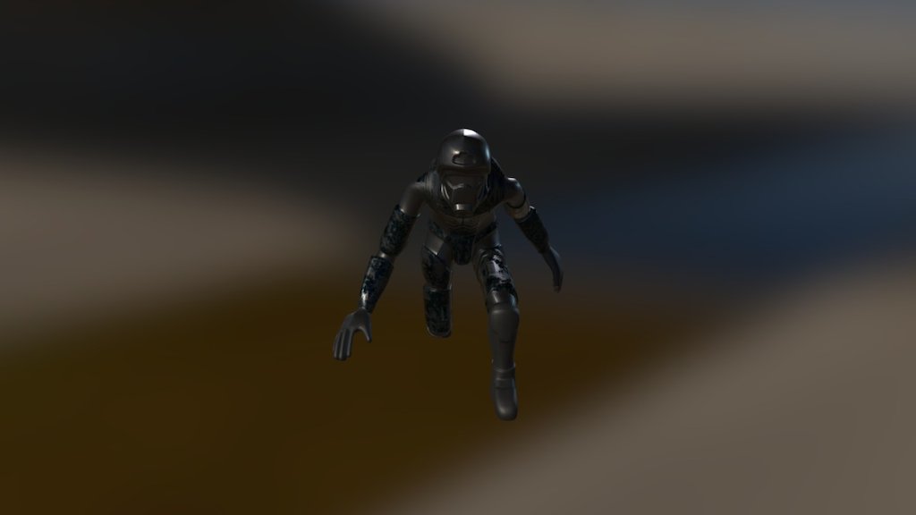 Crouch Walking - 3D model by derycklionardy [5c9452a] - Sketchfab