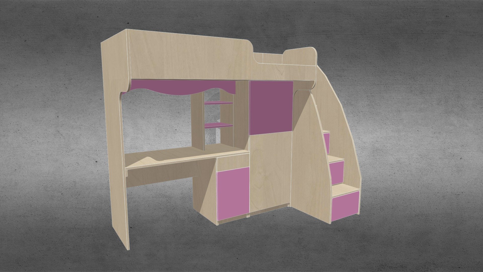 Pat tineret — Sketchfab embed 3D viewer
