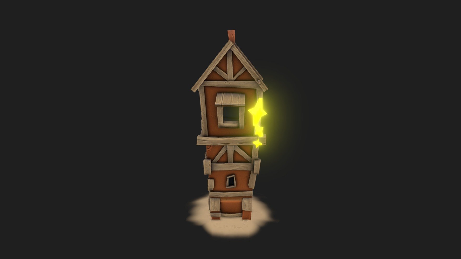 stylized house - Stylized Cartoon