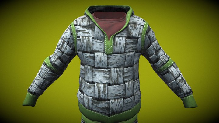 BIRCH | Hoodie and Pants 3D Model