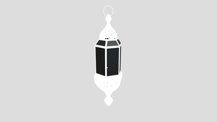 Arabesq Lantern_ 3D Model