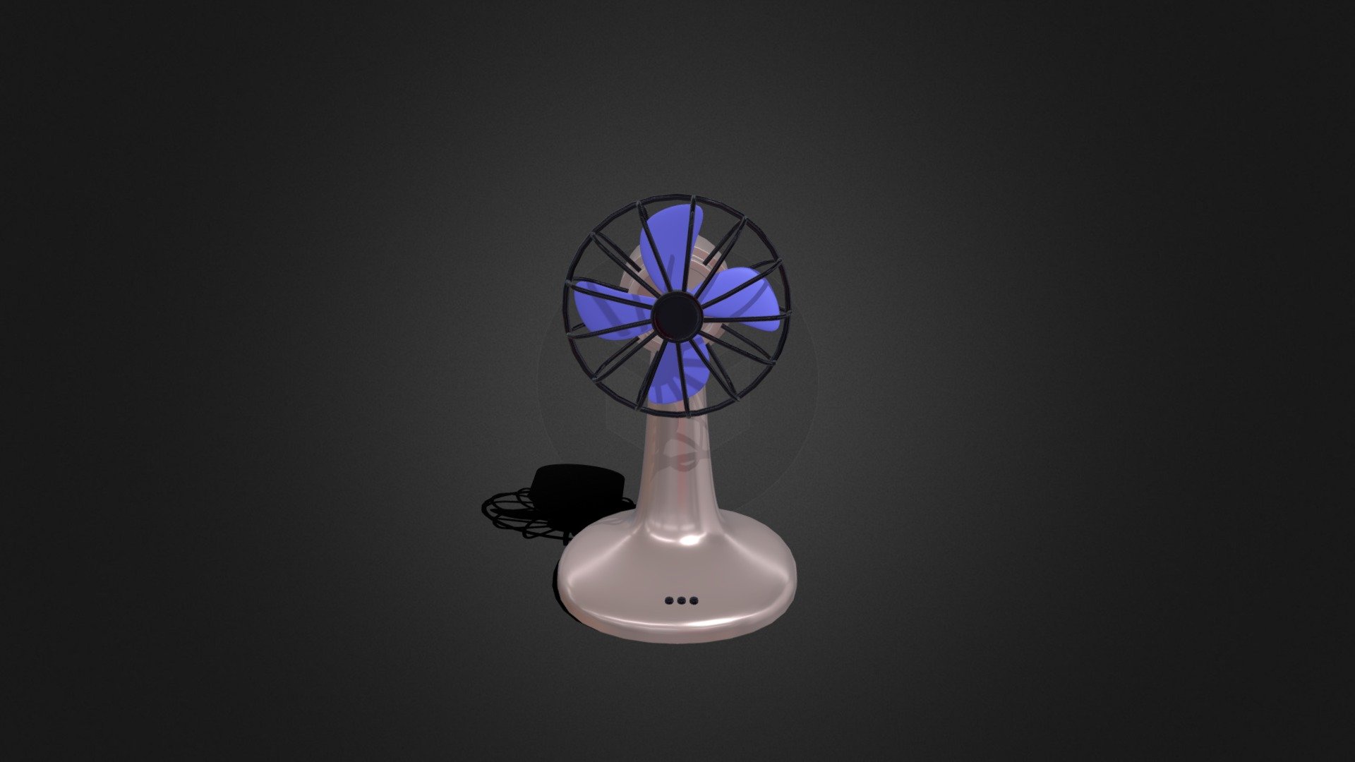 Fan - Animation - Download Free 3D model by fatimisbah [5c96e6d ...