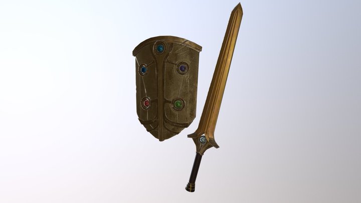 Sword N shield MH 3D Model