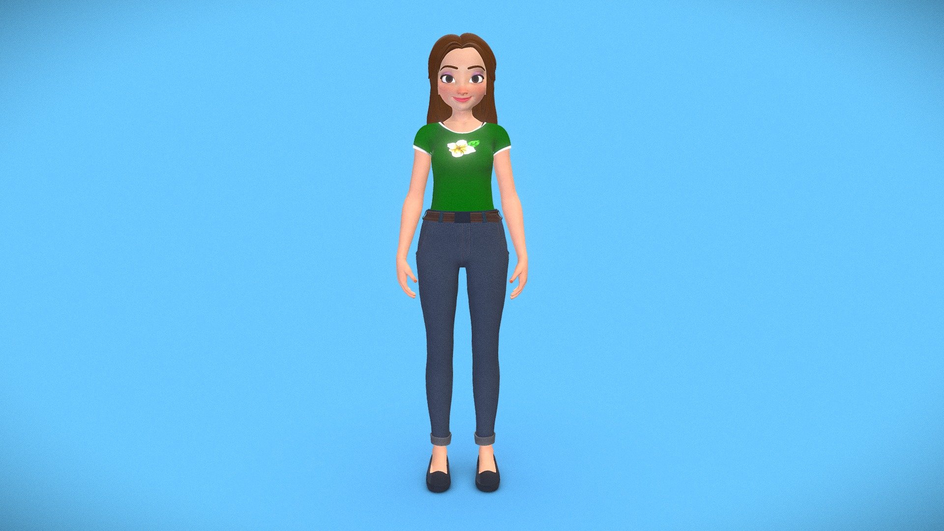 Female Character - 3D model by Craox Technologies LLP ...