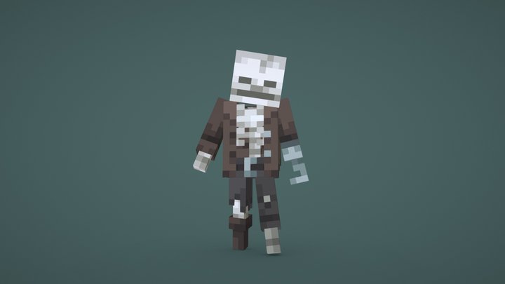 Ender Squid - Fanmade Minecraft Mob - Download Free 3D model by