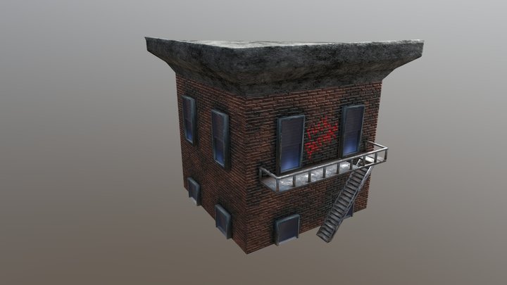 Super Dark Hero Socle 3D Model