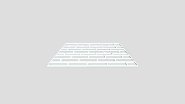 Brickwall 3D Model
