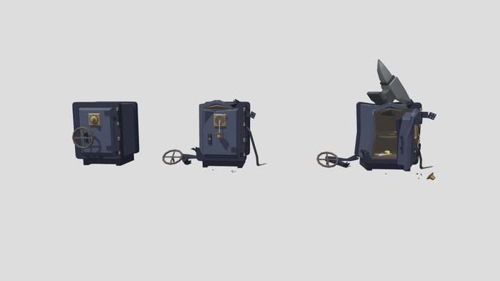 The story of the robbery 3D Model