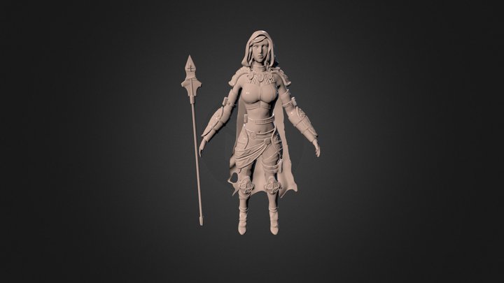 Magdaleena 3D Model