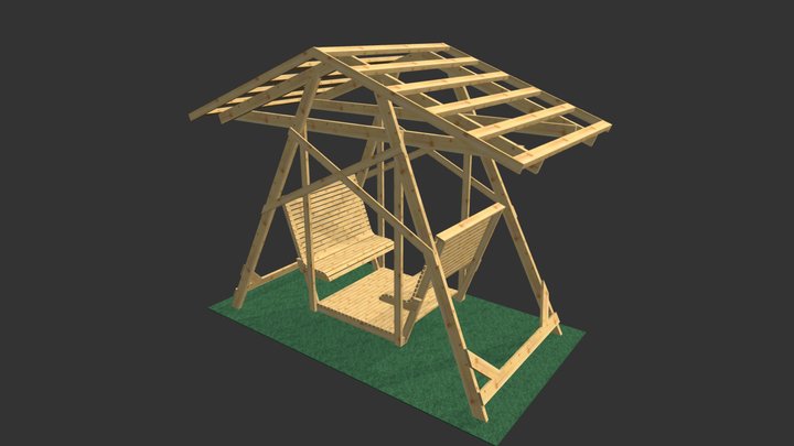 190084 Mit Dach 3D Model