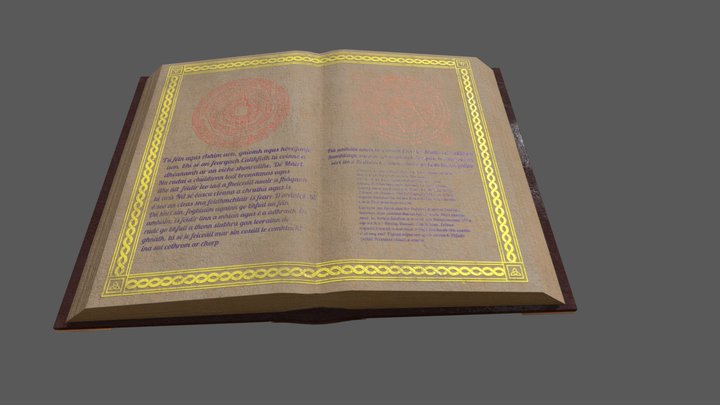 magic book 3D Model