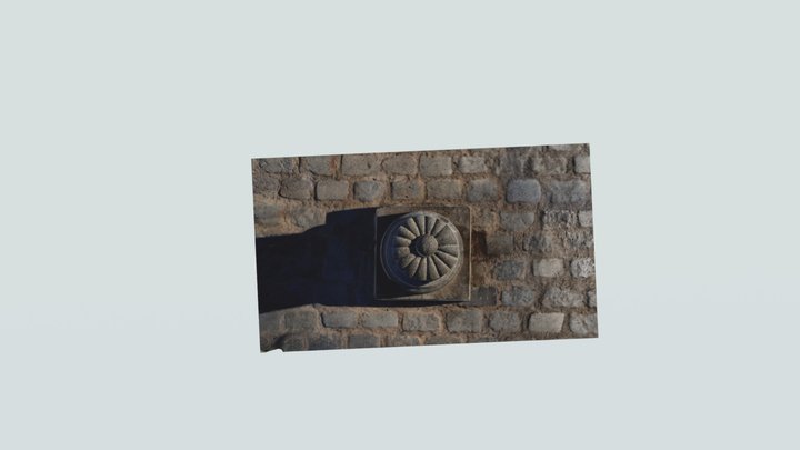 Bolardo del Puente de Toledo (Madrid, Spain) 3D Model