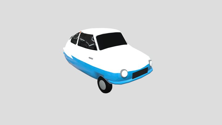 Nobel 200 (Fuldamobil S-7) 3D Model