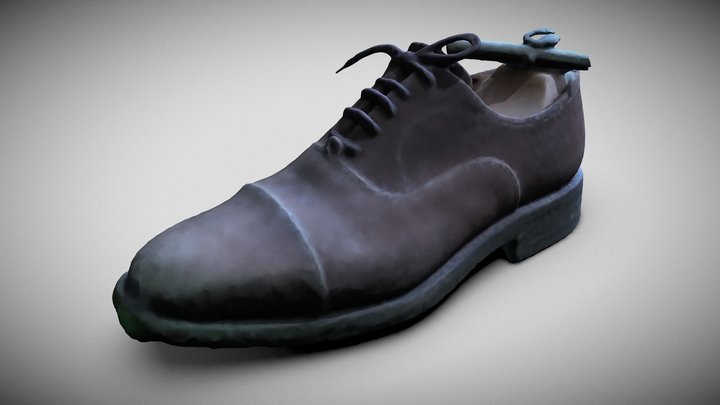 Suede leather shoe #AgisoftClothesChallenge – Modelo 3D gratuito STL
