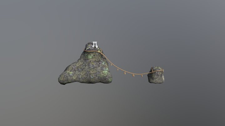 Shima Rock 3D Model
