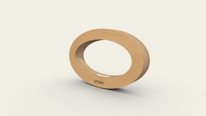 Оак Wood - 019 3D Model