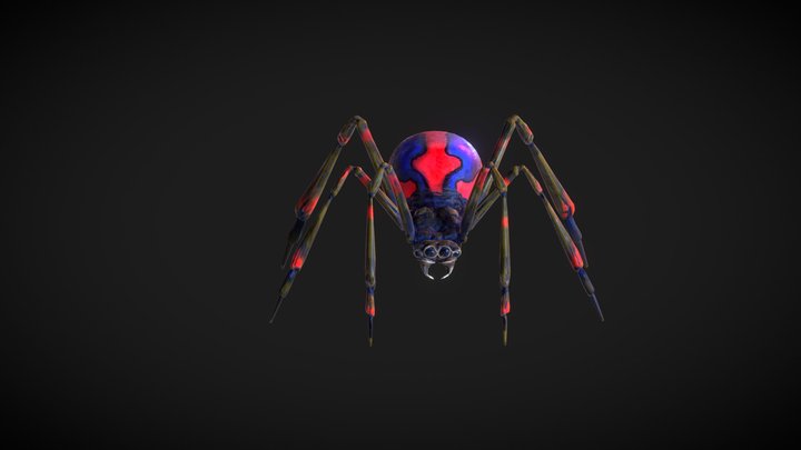 Spider 3D Model