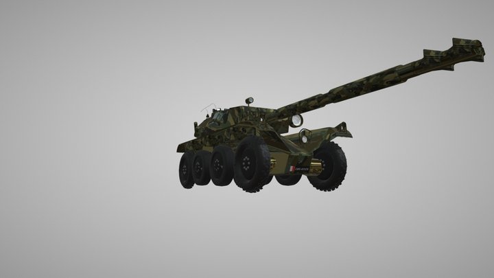 EBR 105 Model 3D Model
