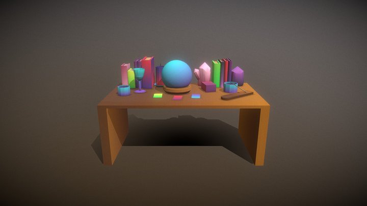 Witches Altar 3D Model
