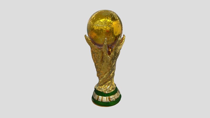 World Cup Trophy 3D Model