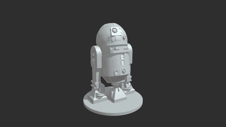 R2D2 3D Model