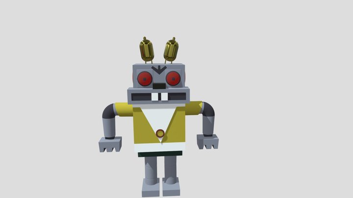 The Iron Hare from the Soviet cartoon 3D Model