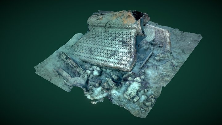 SS Trebla Boiler 3D Model