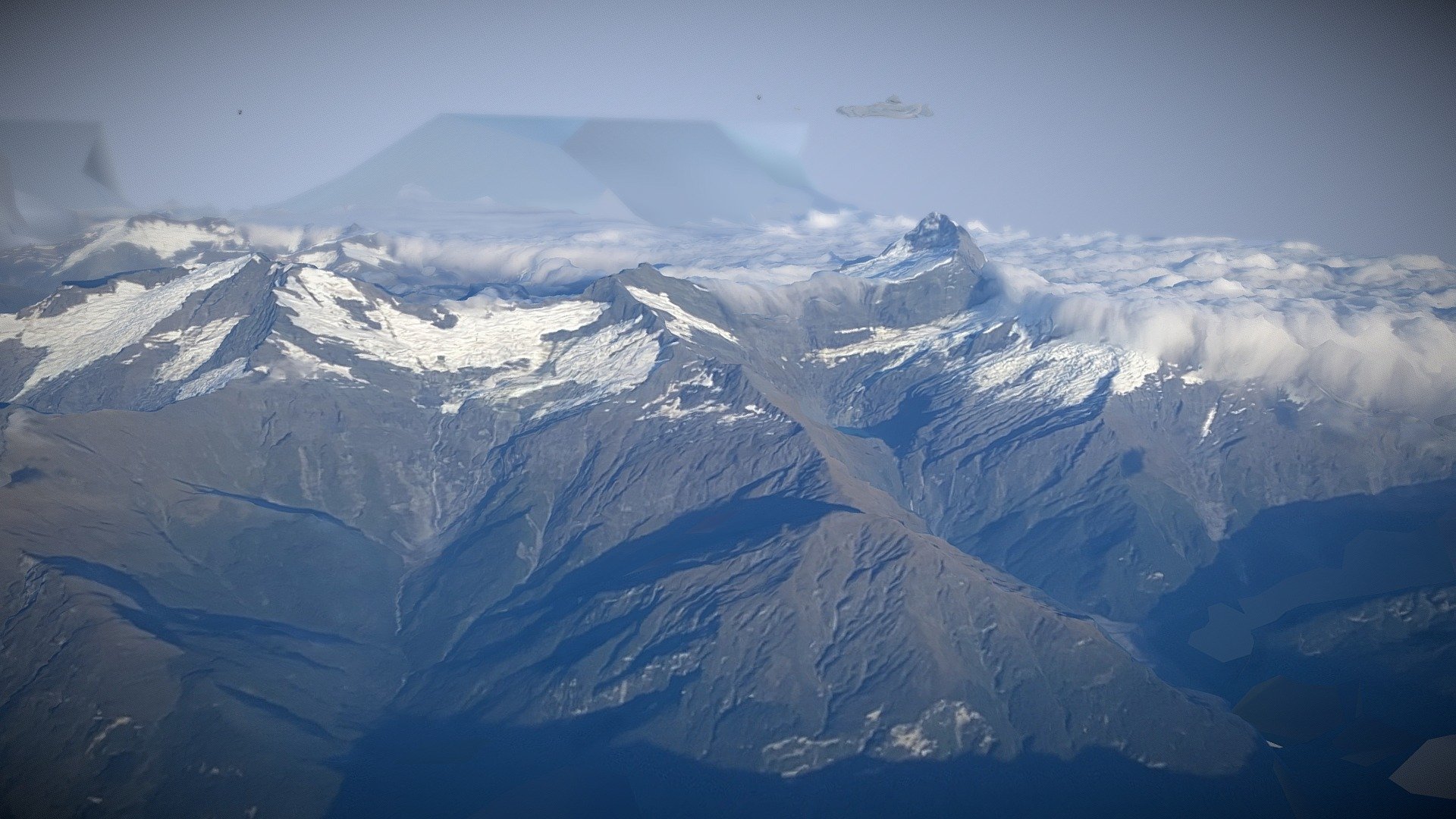 Mountain Scan Queenstown - Download Free 3D model by MattMakesSwords