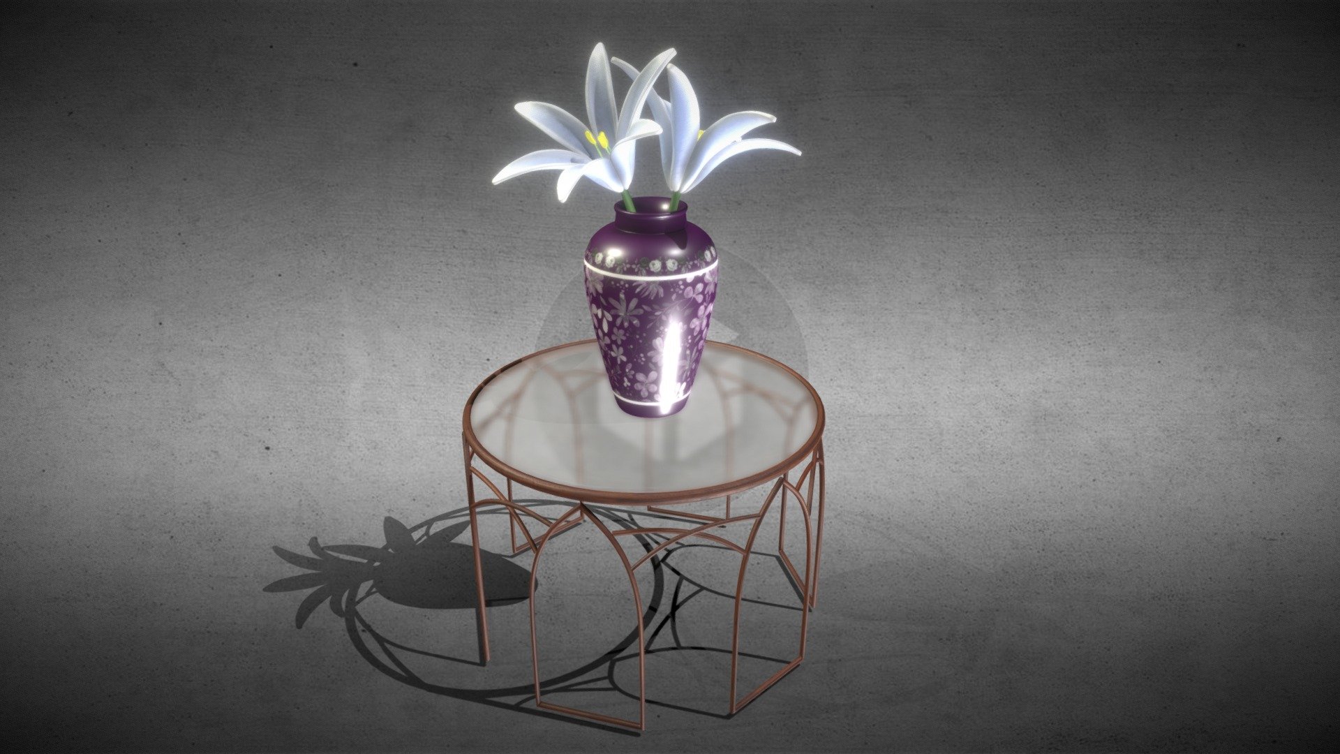 Flower Vase - Download Free 3D model by Misam Ali Rizvi (@MisamAliRizvi ...