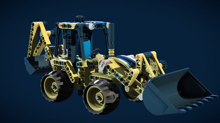 Lego - 42004-1 Test 3D Model