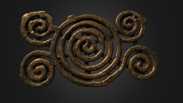 Child's costume decoration (no. 24) 3D Model