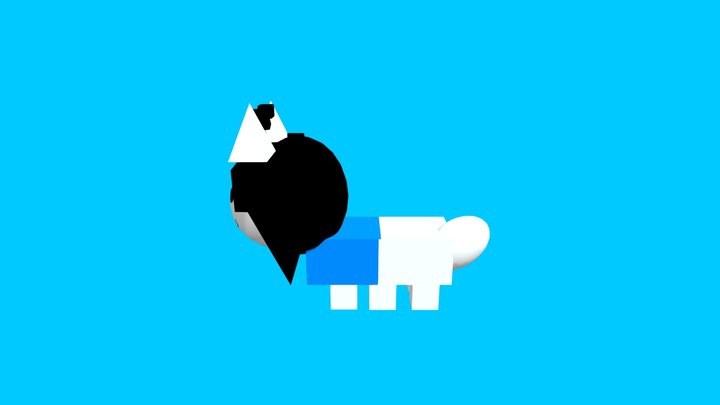 Temmie 3D Model