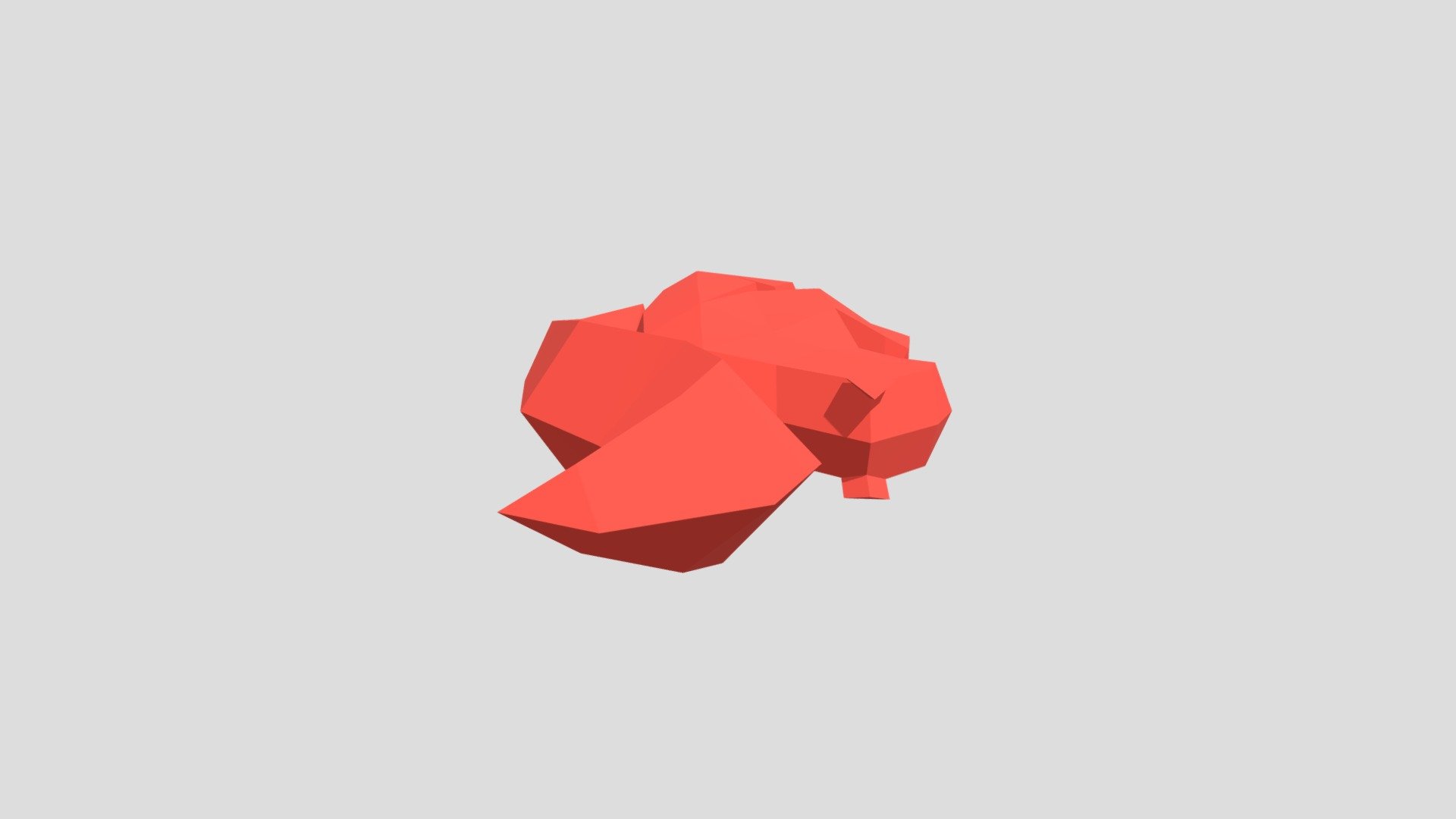 Squirrel from Poly by Google