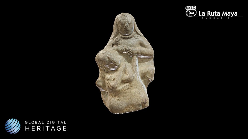 Double Figurine Depicting a Funerary Scene