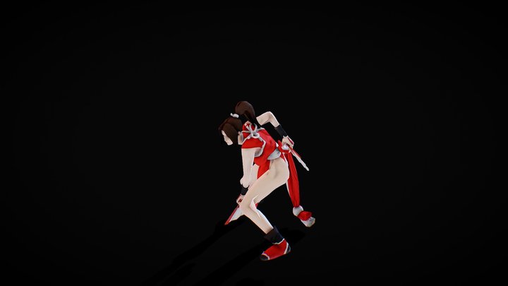Mai Shiranui - KOF All Stars 3D Model