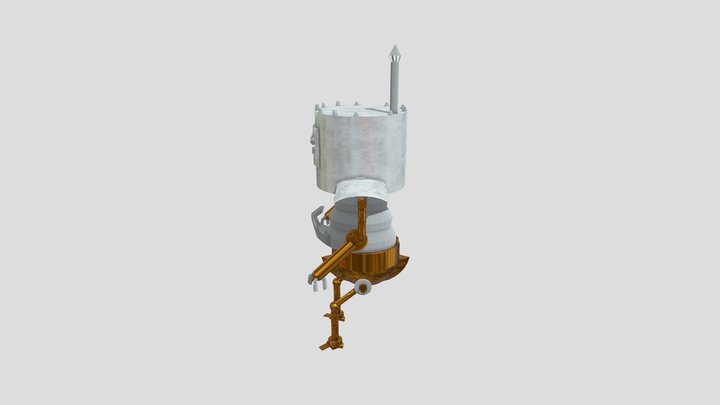 minimalistic robot 3D Model