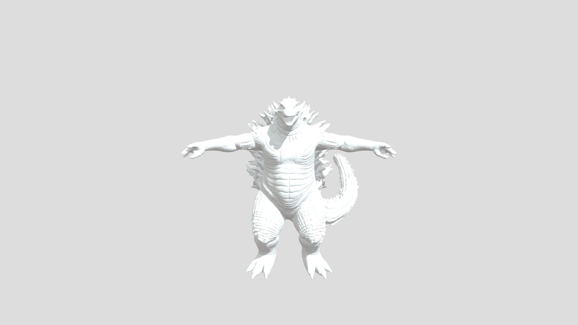 Godzilla - 3D model by lemon0silver [5ca7dee] - Sketchfab